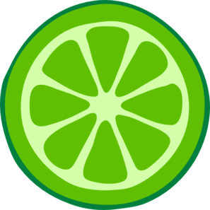 Lime Slice Clip Art