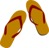 Flip Flop Sandals Clip Art
