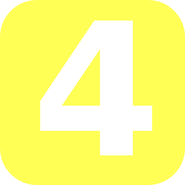 yellow numbers free clip art - photo #8