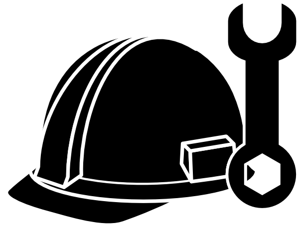 white hard hat clipart - photo #11