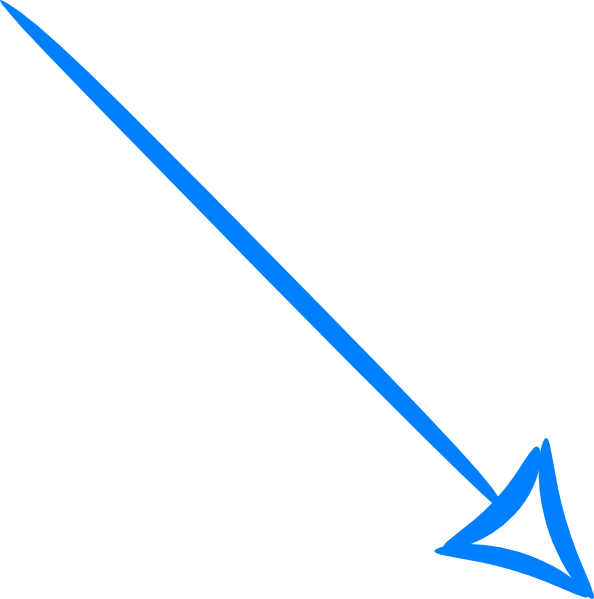 clipart blue arrow - photo #32