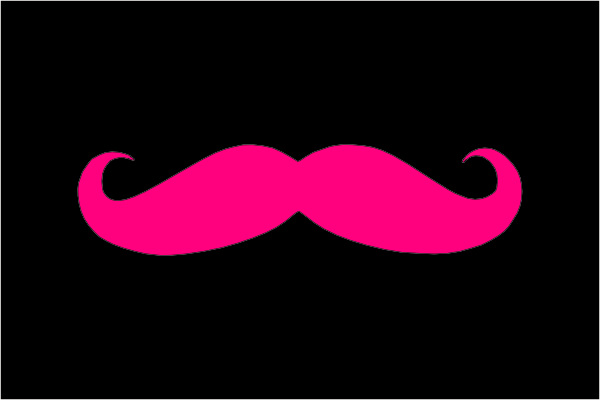 pink mustache hi
