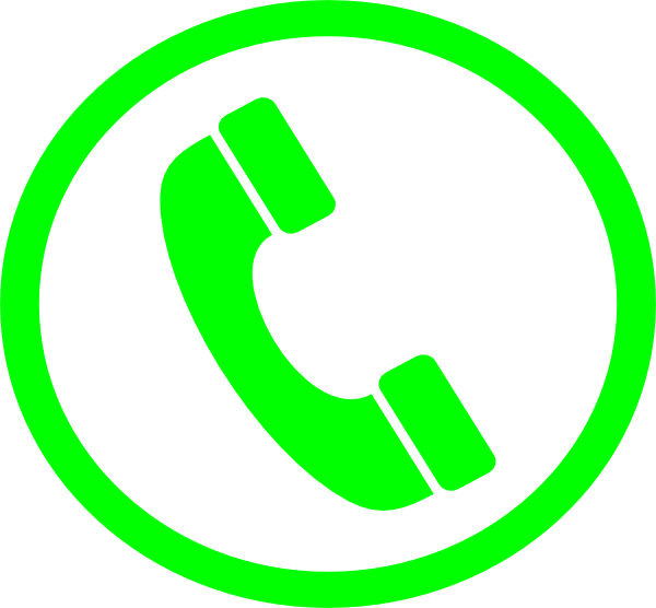 Big Phone Green Clip Art At Vector Clip Art Online Royalty