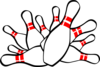 Bowling Pins Clip Art