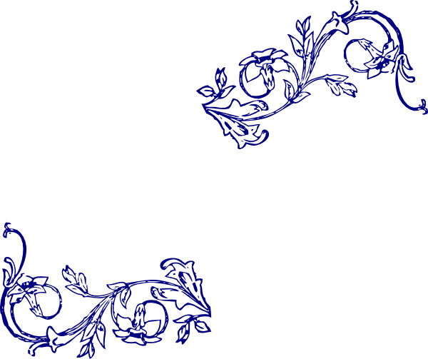 Flower Frame Clip Art at Clker.com - vector clip art online, royalty