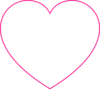 Pink Heart Clip Art