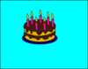 Birthday Cake 7 Clip Art