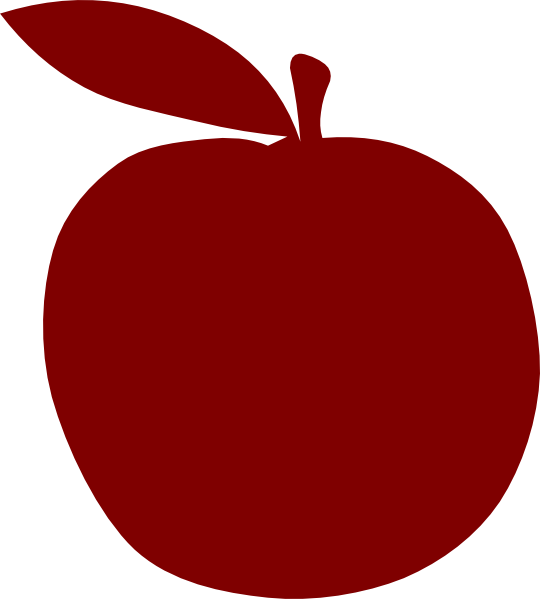 free apple core clip art - photo #17