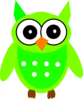 Greenowl Clip Art