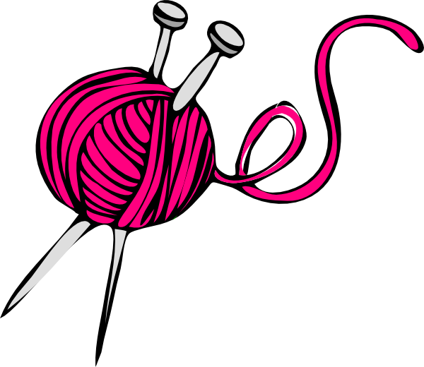 free clip art knitting yarn - photo #14