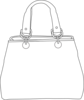 White Purse Clip Art