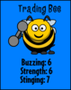 Bee Trading Card Clip Art