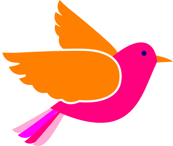 Pink Birds Clip Art At Vector Clip Art Online Royalty Free