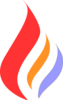 Orange Flame Clip Art