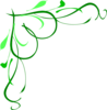 Vine Heart2 Green-3 Clip Art