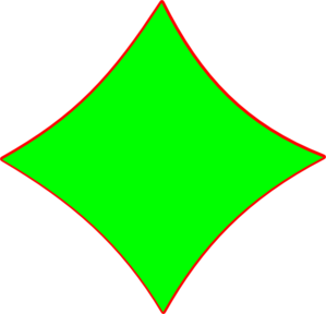 Green Diamond Clip Art