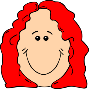 red-hair-female-cartoon-face-md.png (297×298)