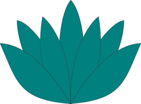 lotus flower clip art free. Aqua Lotus Flower clip art