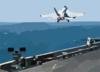 An F/a-18e Super Hornet Launches From One Of Four Steam Powered Catapults On The Flight Deck Aboard Uss Abraham Lincoln (cvn 72). Clip Art