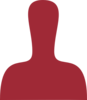 Red Person Silhouette Clip Art