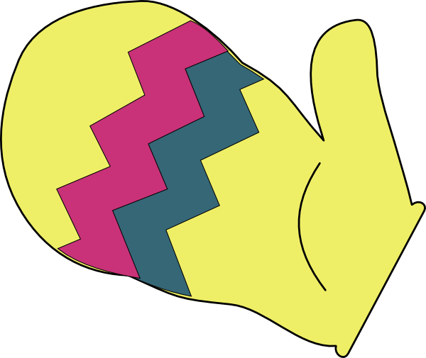 yellow gloves clipart - photo #17