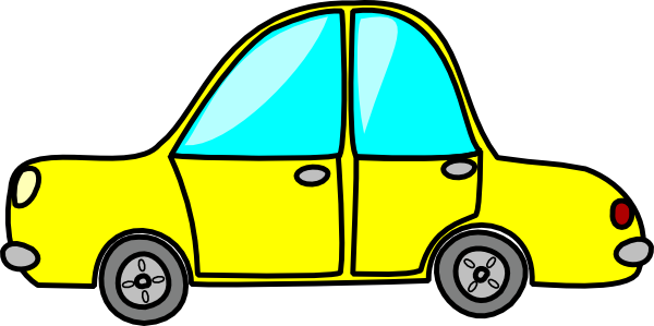 yellow car clipart - photo #7