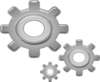 Cogs 3 Clip Art