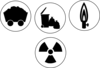 Power Source Symbols Clip Art