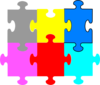 Jigsaw Puzzle 6 Pieces Clip Art