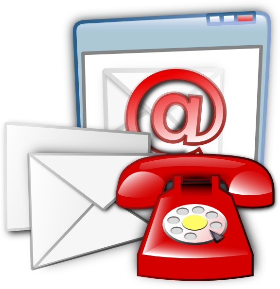 phone email clipart - photo #1