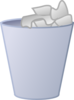 Cleaned Garbage Can Clip Art