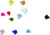 Gems 2 Clip Art