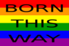 Born This Way Clip Art