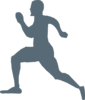 Running Man Clip Art