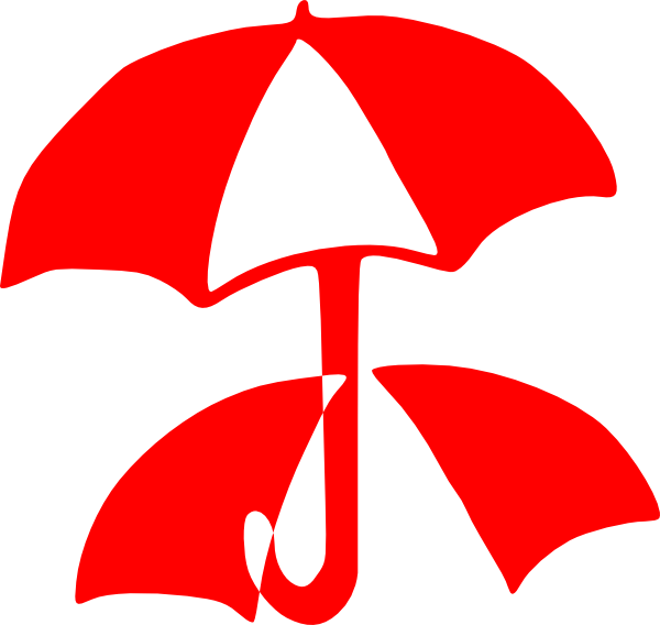 clip art red umbrella - photo #19