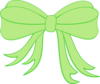 Pale Green Ribbon Clip Art