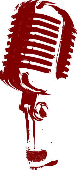 Vintage Microphone Clip Art at Clker.com - vector clip art online