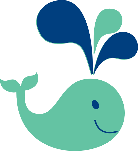 free baby whale clipart - photo #9