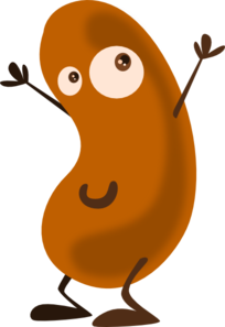 Brown Bean Clip Art