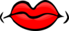 Red Lips Clip Art