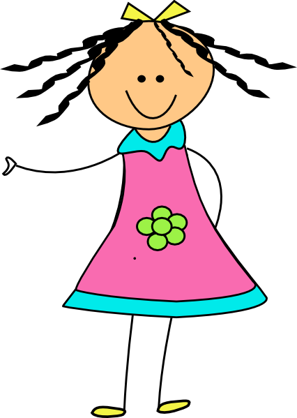 Cute Doll Clip Art at Clker.com - vector clip art online, royalty free