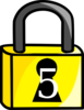 Padlock 5 Clip Art