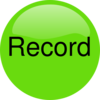 Record Audio Pressed Clip Art