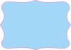Frame Pink And Blue 2 Clip Art