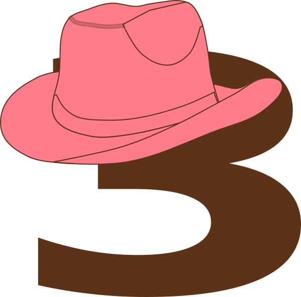 cowgirl hat clipart - photo #12