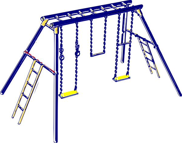 Blue Playground Clip Art at Clker.com - vector clip art online, royalty