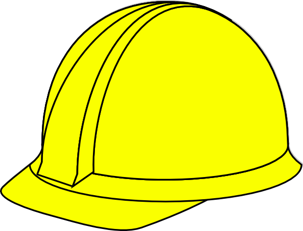 yellow hard hat clipart - photo #1