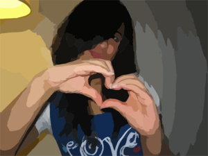 Making Heart Hands Clip Art