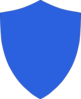 Royal Blue Crest Clip Art