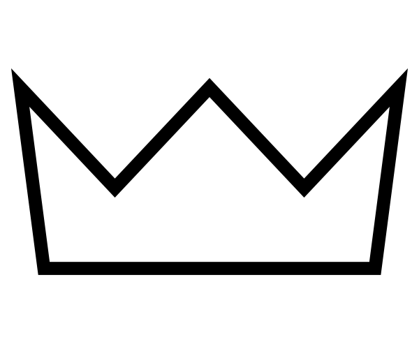 clipart crown outline - photo #7